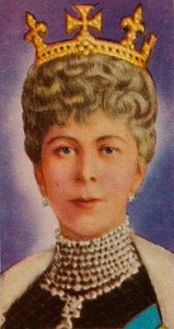 Queen Mary, konsort af kong George V, ved sin første statsåbning af parlamentet, 1911 1935 af Unbekannt