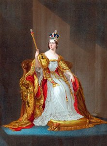 Dronning Victoria 1819-1901, 1838 af Unbekannt