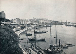 Ramsgate - Havnen, 1895 af Unbekannt