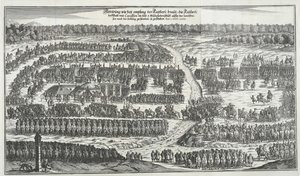 Modtagelse af Infanta Margaret Theresa af Spanien i Wien den 6. december 1666. af Unbekannt
