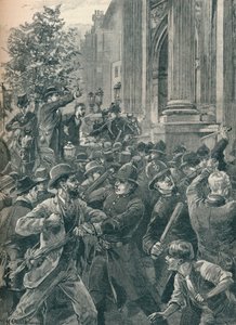 Reform Leaguers ved Marble Arch, London, 1866 1906 af Unbekannt