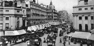 Regent Circus Oxford Circus, London, 1880