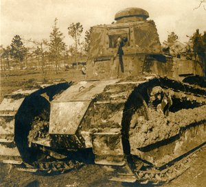 Renault tank, c1914-c1918 af Unbekannt