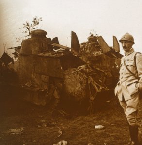 Renault tank, c1914-c1918 af Unbekannt