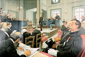 Genretssag mod Albert Dreyfus, Rennes, Frankrig, 1899 af Unbekannt