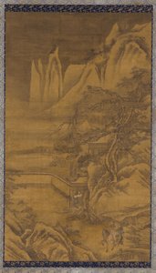 Returning Home in the Snow, Ming-dynastiet, 1500-tallet. af Unbekannt