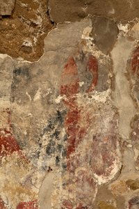 Ribelles. Kirken. Interiør. Apsiden. Vægmalerierne. Detalje. romansk. af Unbekannt