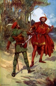 Richard I og Robin Hood, 1925 af Unbekannt