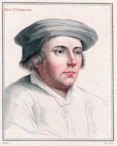 Richard Rich 1496-1567, engelsk advokat og statsmand af Unbekannt