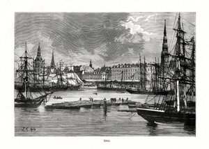 Riga, Letland, 1879 af Unbekannt