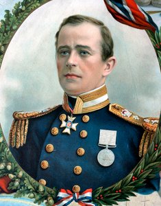 Robert Falcon Scott, britisk opdagelsesrejsende i Antarktis, 1914 af Unbekannt