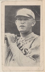 Rogers Hornsby, 2 B - St. Louis N., fra baseball-strimmelkort W575-2, ca. 1921-22. af Unbekannt