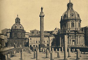 Roma - Trajans søjle, 1910 af Unbekannt