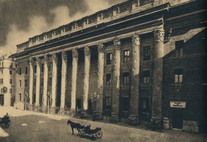 Rom - Piazza di Pietra, 1910 af Unbekannt