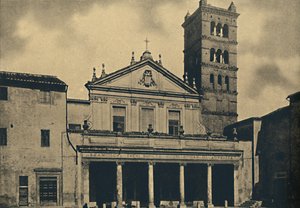 Roma - Skt. Cecilias Kirke, 1910 af Unbekannt