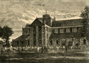 Romsey Abbey, 1898. af Unbekannt
