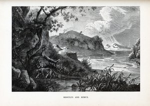 Romulus og Remus, 1882 af Unbekannt