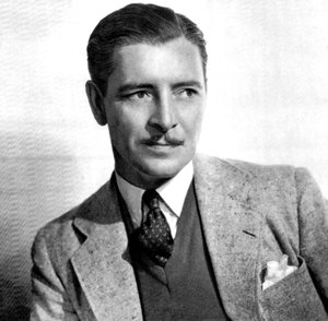 Ronald Colman, englischer Schauspieler, 1934-1935