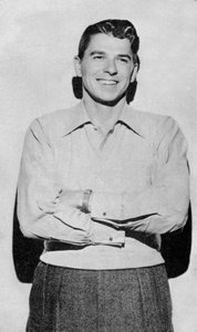 Ronald Reagan, amerikansk skuespiller, filmstjerne og politiker, det 20. århundrede af Unbekannt