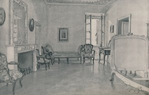 Værelse, hvori Napoleon blev født, 1896 af Unbekannt