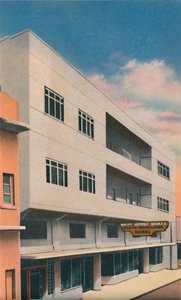 Ropuyana bygning. Ejer Roberto Puyana, Barranquilla, c1940
