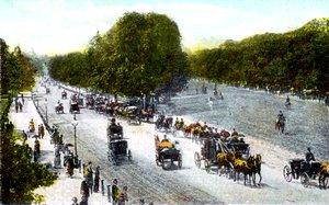 Rotten Row, Hyde Park, London, 20. århundrede af Unbekannt