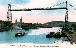 Rouen, Transporter Bridge, Transporter Bridge, 20. århundrede af Unbekannt