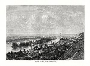 Rouen, Normandiet, Frankrig, 1879 af Unbekannt