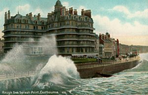 Rart hav, Splash Point, Eastbourne, Sussex, c1912 af Unbekannt