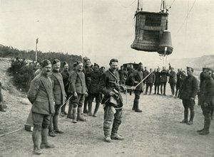 Royal Field Artillery Drageballoner var vores våbens øjne i Frankrig, 1919. af Unbekannt