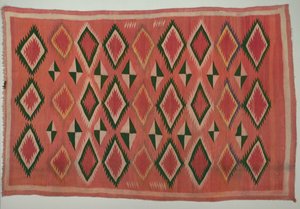 Tæppe, c. 1890-1900. af Unbekannt