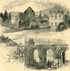 Ruinerne af Wenlock Priory, 1898. af Unbekannt