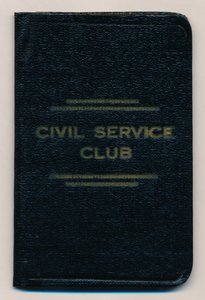 Regler for Civil Service Club, c1953 af Unbekannt