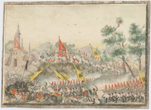 Russisk hær erobrede Izmail fæstning i 1790, 1829 af Unbekannt