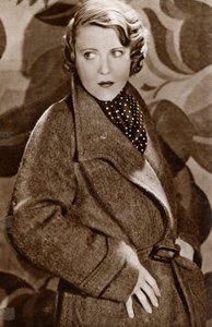 Ruth Chatterton, amerikansk skuespillerinde, 1933 af Unbekannt