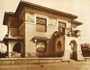 Ryabushinsky House, Malaya Nikitskaya Street, Moskva, Rusland, 1902 af Unbekannt