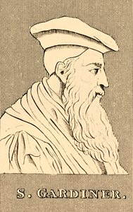 S. Gardiner, 1483-1555, 1830. af Unbekannt