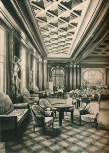 S. S Ile de France, Grand Salon, c1927 af Unbekannt
