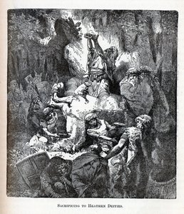 Ofring til Heathen Deities, 1882 af Unbekannt