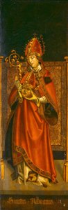 Sankt Alban af Mainz, ca. 15001525. af Unbekannt