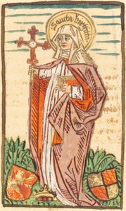 Sankt Birgitta, ca. 14801490. af Unbekannt
