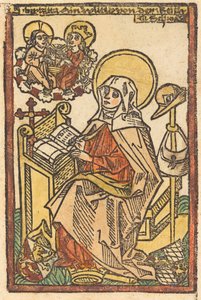 Sankt Birgitta, ca. 14801500. af Unbekannt