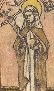 Sankt Birgitta, ca. 14601470. af Unbekannt