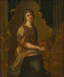 Sankt Cecilia af Unbekannt