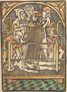 Sankt Erasmus, ca. 14701480. af Unbekannt