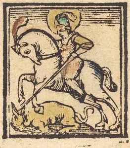 Sankt Georg, ca. 1475. af Unbekannt
