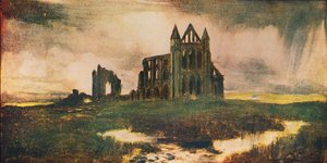 Saint Hildas Abbey, Whitby, 1912 af Unbekannt