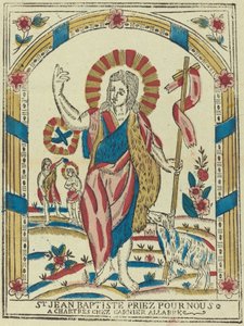 Sankt Johannes Døberen Bed for os, ca. 1820. af Unbekannt