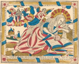 Sankt Maria Magdalene Bed for os, ca. 1820. af Unbekannt
