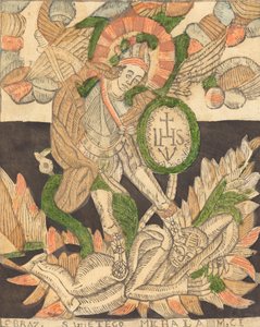 Sankt Michael, 1400-tallet. af Unbekannt
